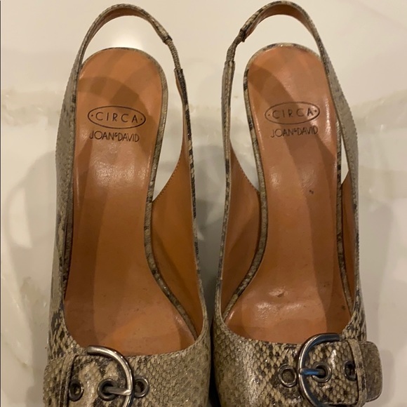 Vintage Circa Joan & David slingback heels 6.5 - Picture 2 of 5